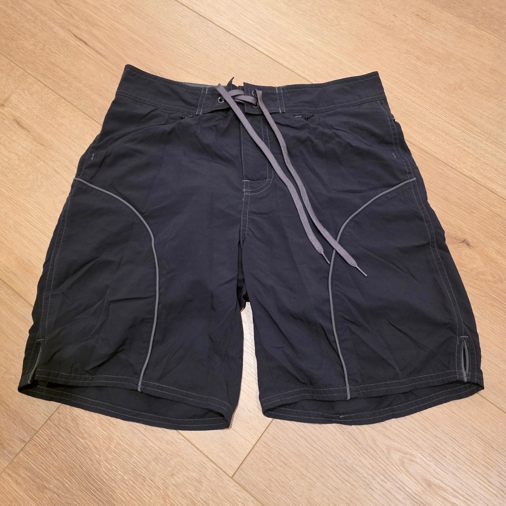 Novara Mens Black Padded Cycling Shorts Mountain Bike MTB Trail Size Small